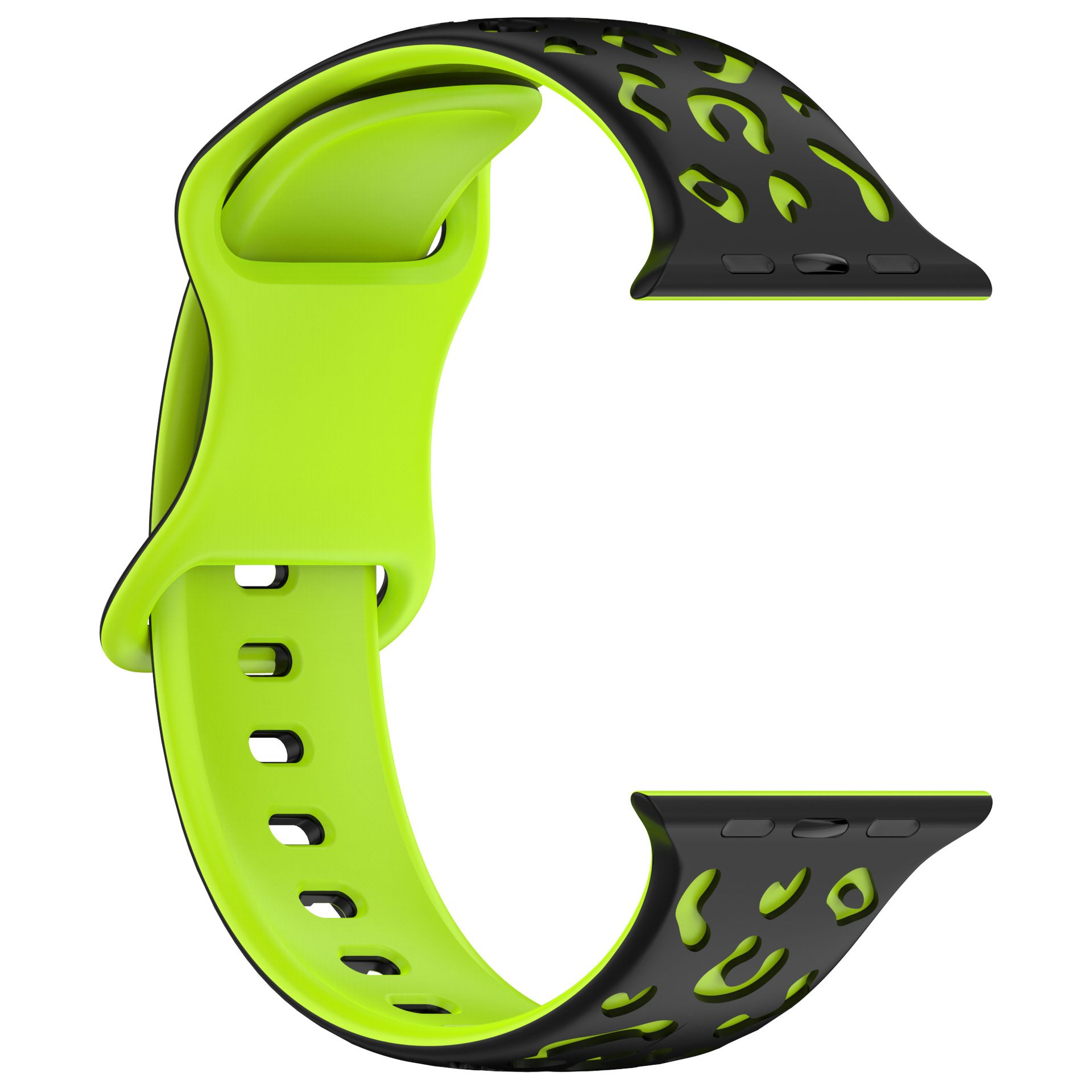 Vert fluorescent noir