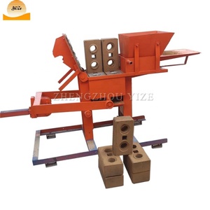 粘土インターロッキングレンガアースブロック製造機手動圧縮土壌赤粘土ロゴレンガ製造機 - Product Image 2