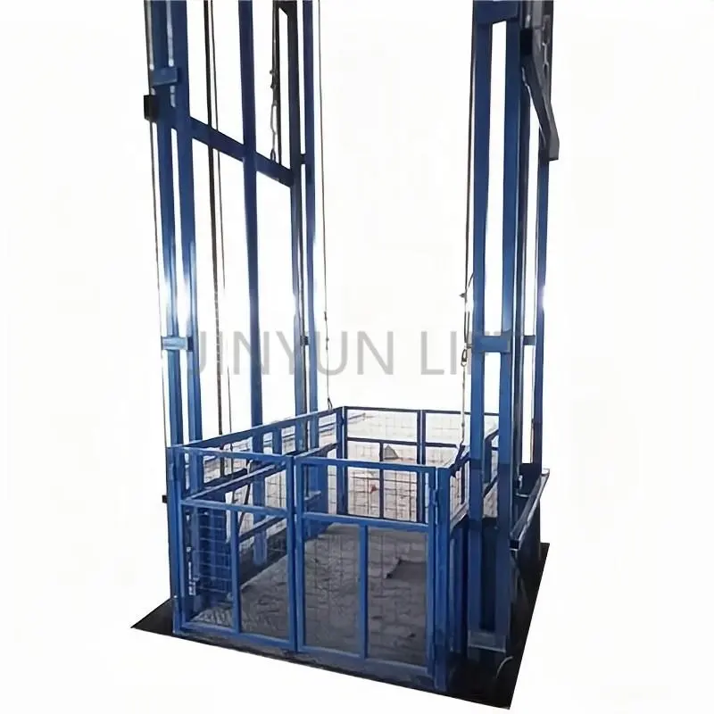 Elevador industrial hidráulico de mercadorias, elevador de material da china para lidar com equipamentos