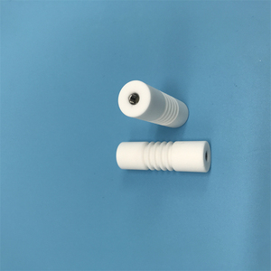 Customized Macor Machinable Glass Ceramic Threaded <strong>Tube</strong> With Metal part - Product Image 2