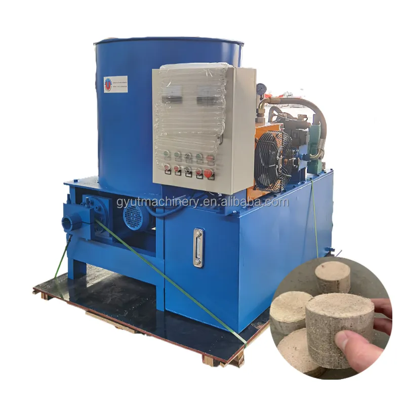 2023 New Arrival Sawdust Briquettes machines Biomass Fire Wood Shaving Chips Hydraulic Briquette Press Machines for Fuel Rods