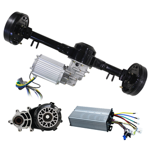3輪人力車用DCモーターギアボックスディファレンシャル電動三輪車リアアクスル - Product Image 5