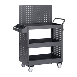 Ucuz atölye garaj metal takım dolabı/alet arabası/takım arabası kolu ve tekerlekler 3 alıcılar - Product Image 1