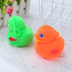 Trực Tiếp Mềm TPR LED Light Animal Duck Puffer Bóng Căng Thẳng Bóng Với Ánh Sáng Cho Trẻ Em Đồ Chơi Khuyến Mại Nhấp Nháy <span class=keywords><strong>Bouncy</strong></span> Bóng Quà Tặng - Product Image 6