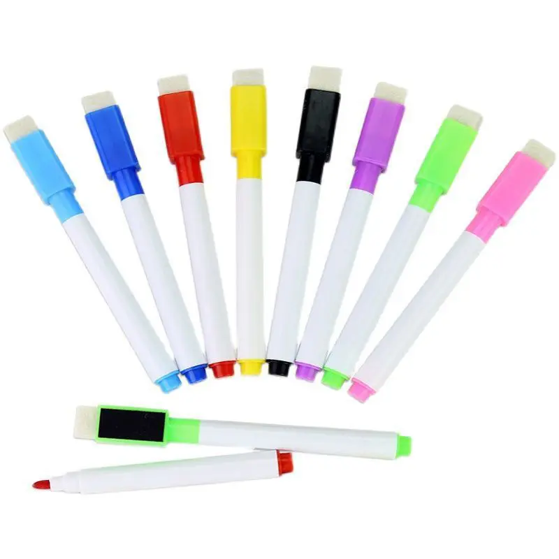 Rotulador de pizarra flotante de agua de Color, marcador de tiza líquida borrable para pintar para niños