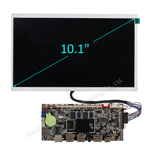 Supporto CTP personalizzazione 10.1 "schermo Lcd 20pin Lvds interfaccia ip Tft modulo Lcd 10.1 pollici 1024*600 con cavo Lvds - Product Image 1