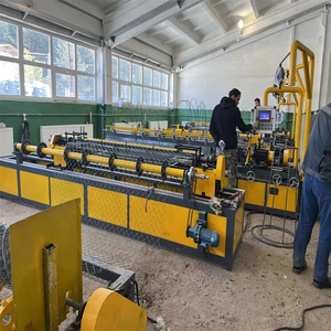Factory Iron Wire <strong>Net</strong> Making <strong>Machine</strong> Chain Link Fence Price Core Components Bearing and Motor Wire Mesh Making <strong>Machines</strong> - Product Image 3