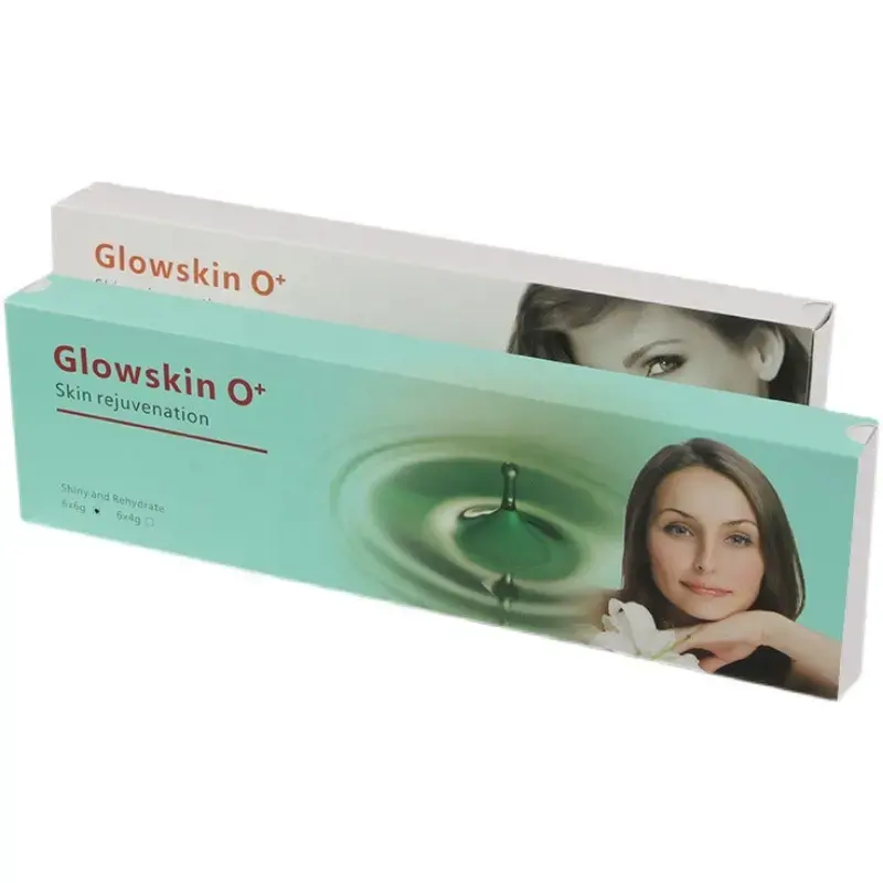 Glowskin פנים התחדשות עור ערכת הידוק מבריק ושרה ג 'ל פנים קילוף co2 ערכת יופי מוצר