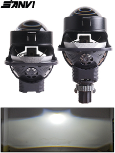 サンヴィS5-1自動LEDプロジェクターレンズ54W 58W 6000K色温度ロスレス12V高低ビームBi LEDレンズライト - Product Image 6