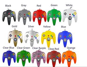 Retro N64 cablato gioco Pad Joystick 1.8M Console spina telecomando compatibile N64 sistema Console Video disponibile in molti colori - Product Image 4