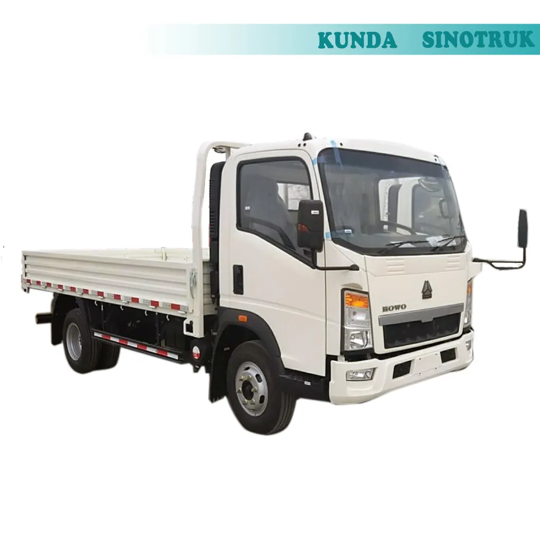 ساينو تراك Howo شاحنة صغيرة مصغرة البضائع شاحنة سعر الديزل 4X2 150 - 250hp 8.25R16LT 1 - 10 t 10 طن 4 - 6L 5850*2496*2920 CN. SHN