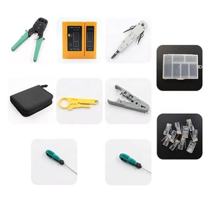 Hand <strong>Tool</strong> Set Professional Crimping <strong>Tool</strong> Telecom Installation Repair Electrical Rj45 Network <strong>Tool</strong> <strong>Kit</strong>