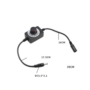 多機能LEDストリップライト調光器コントローラー5V24V電流レギュレーターと明るさスイッチ付き12V220Vと互換性があります - Product Image 3