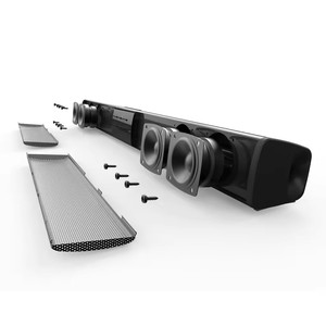Barra de sonido con control remoto para el hogar, altavoz Bluetooth HIFI 3D, sistema de sonido estéreo para cine en casa, subwoofer inalámbrico para ordenador/TV - Product Image 4