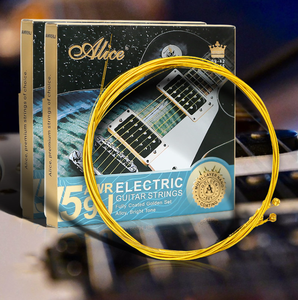 Alice AWR59J Juego de cuerdas de guitarra eléctrica con 6 cuerdas de guitarra eléctrica profesional y un juego completo de cuerdas