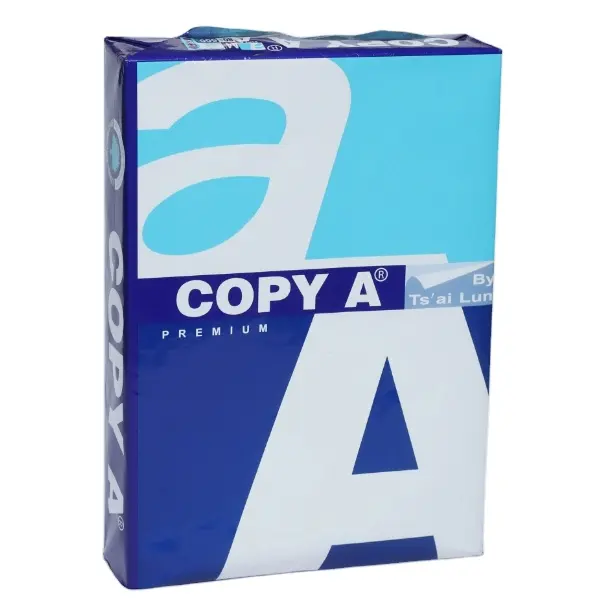 Papel de cópia A4 de qualidade premium baixo preço 70/75 / 80GSM 500 Folhas/resma