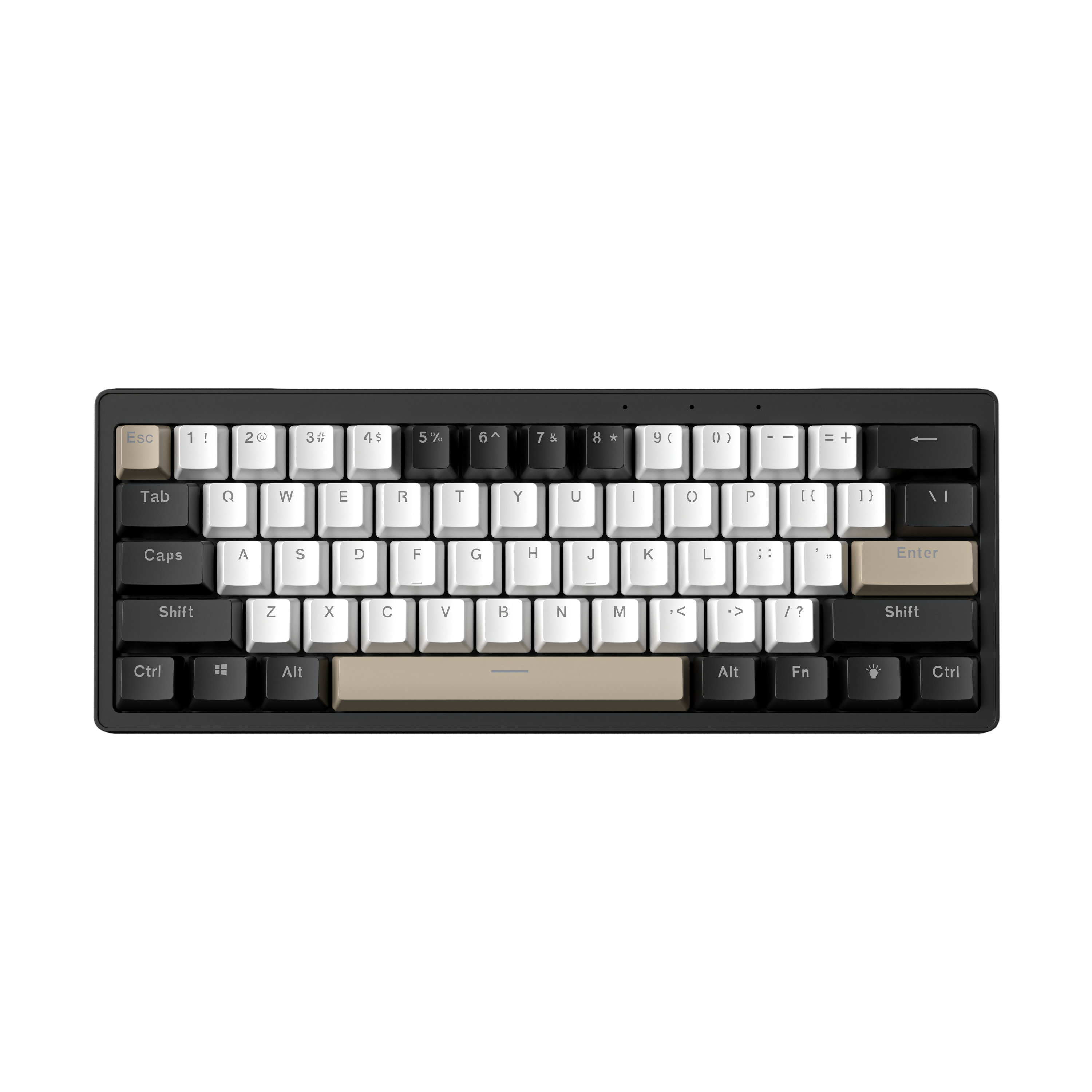 Blanco+Negro+Marrón claro