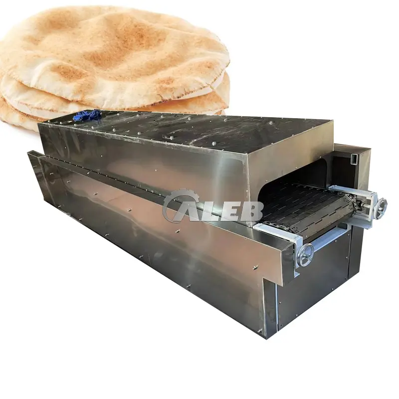 Otomatik düz chapati lübnan roti lavaş arap pide ekmek makinesi yapma makinesi üretim hattı