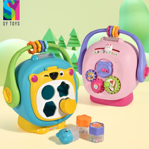 SY Educational Sensory Toys Colorful Blocks <strong>Sorting</strong> Game Baby Learning <strong>Shape</strong> Matching Block Toy - Product Image 2