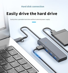 <span class=keywords><strong>USB</strong></span> 3.0 4-in-2 <span class=keywords><strong>HUB</strong></span> 4 Anschlüsse Typ-C Multi Splitter 5 Gbit/s Adapter Für Huawei Xiaomi Macbook PC <span class=keywords><strong>Computer</strong></span> <span class=keywords><strong>USB</strong></span>-Laufwerke mit Lichtern <span class=keywords><strong>Hub</strong></span>