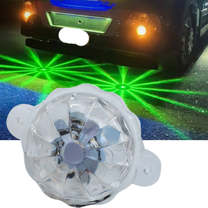 ไฟแฟลช LED 7สีสำหรับรถยนต์รถจักรยานยนต์สกู๊ตเตอร์ไฟเตือนกันการชน - Product Image 2