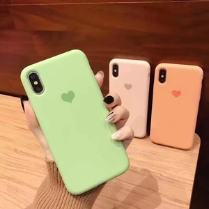 Apple iPhone10ケース用超薄型キャンディーカラーソフトシリコンTPUバックカバーケースiPhoneX用 - Product Image 1