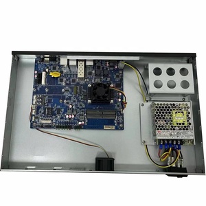 1U Rackmount güvenlik duvarı PC ağ cihazı güç Atom C3000 İşlemci, 6 LAN ve 2 SFP + - Product Image 4