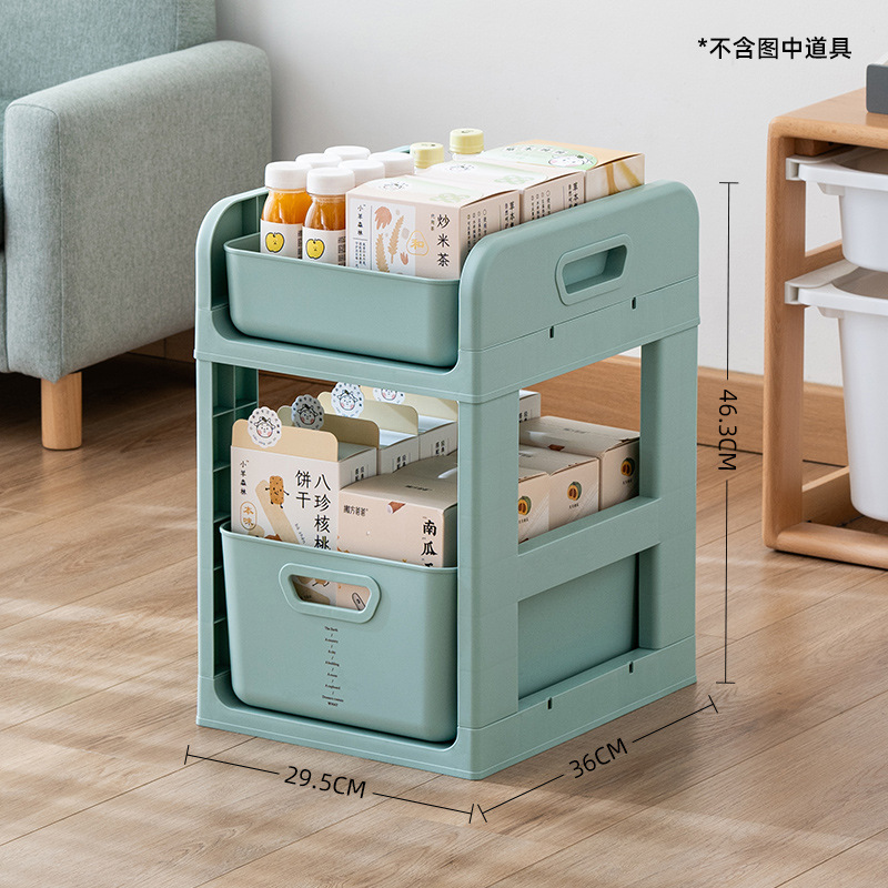 Blue - Double-decker wheel-less model