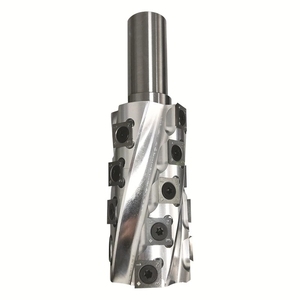 LIVTER <strong>50mm</strong> Woodworking Length Replaceable Carbide Inserts Woodspiral Milling <strong>Cutter</strong> Head Surfacing CNC Router Bit - Product Image 4