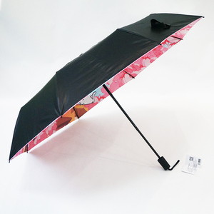 定制Logo 2023新款22英寸广告伞标签印刷手动伞开3折伞 - Product Image 5