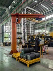 Cần cẩu jib xoay 360 độ, cột cố định, điều khiển từ xa không dây, tải trọng 3 tấn/5 tấn, sản xuất tại Trung Quốc - Product Image 3