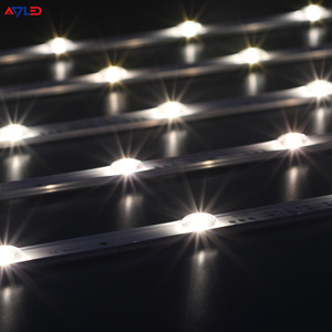 12leds/m Ultra Thin 24v IP67 Diffuse Reflection Block Lens Light Source <strong>LED</strong> Advertising Light Box Soft Film Pull Cloth LightBar