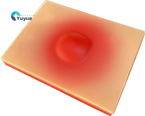 Piel realista de simulación médica de PVC para entrenamiento de incisión y drenaje de abscesos Entrenamiento de simulación médica para abscesos - Product Image 1