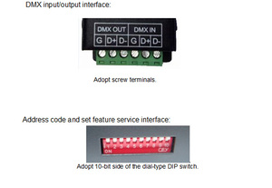 6 Pin di Controllo DMX 3 Canali DMX LED Regolatore della Striscia di RGB DMX512 Decoder - Product Image 2