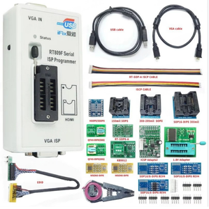 RT809F LCD-Hochgeschwindigkeits-ISP-USB-Programmierer-Kit BIOS-Brenner RT809F-Programmierer, der verschiedene Online-Lese programmierungen unterstützt