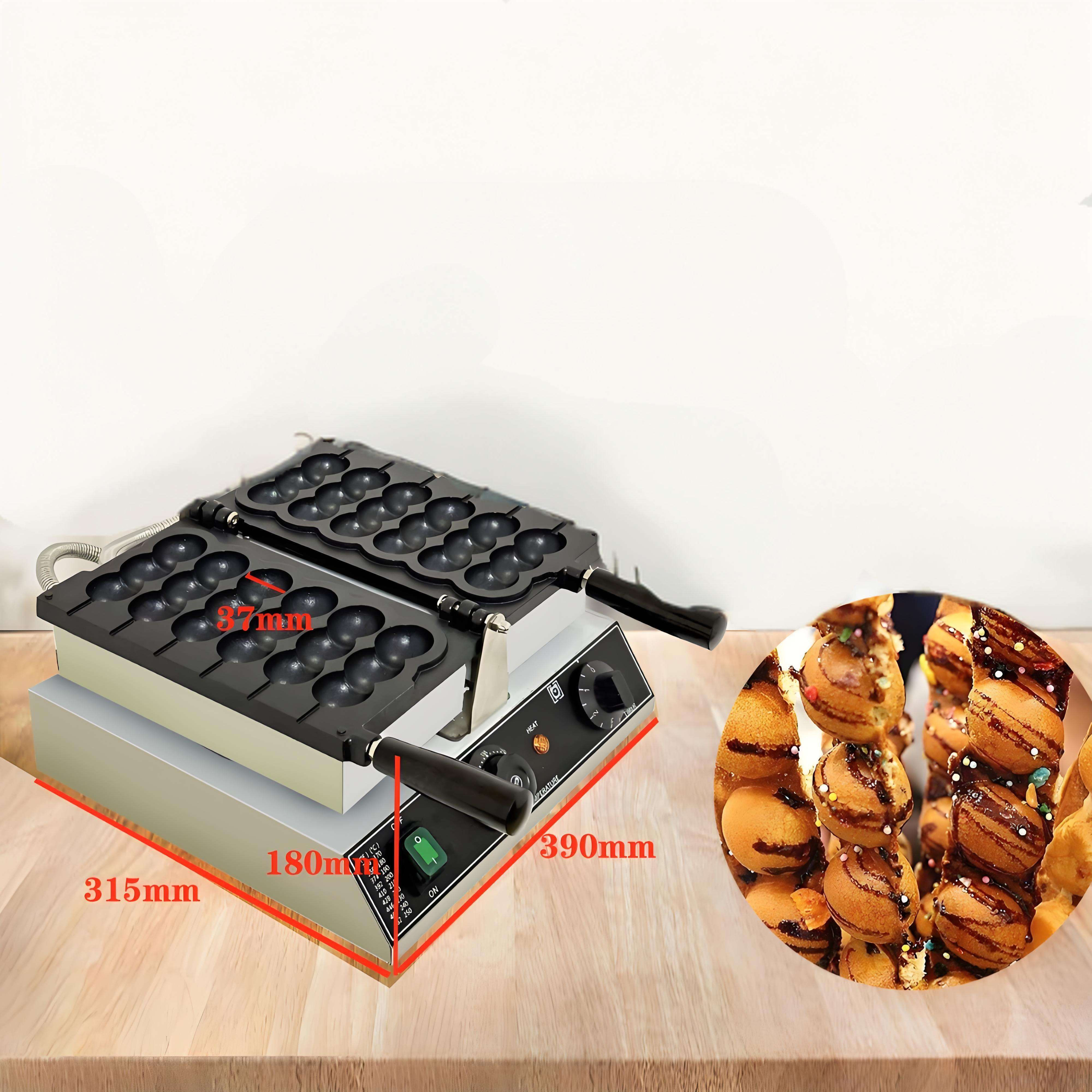 Silver-Skewers Electric knob 3 holes 6 skewers model