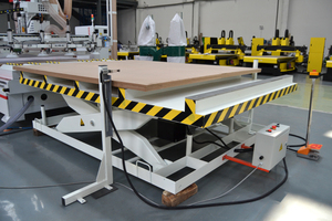 Nostre CNC 3D Router ATC CNC macchina per la fabbricazione di mobili di carico automatico tavolo di scarico lavorazione del legno