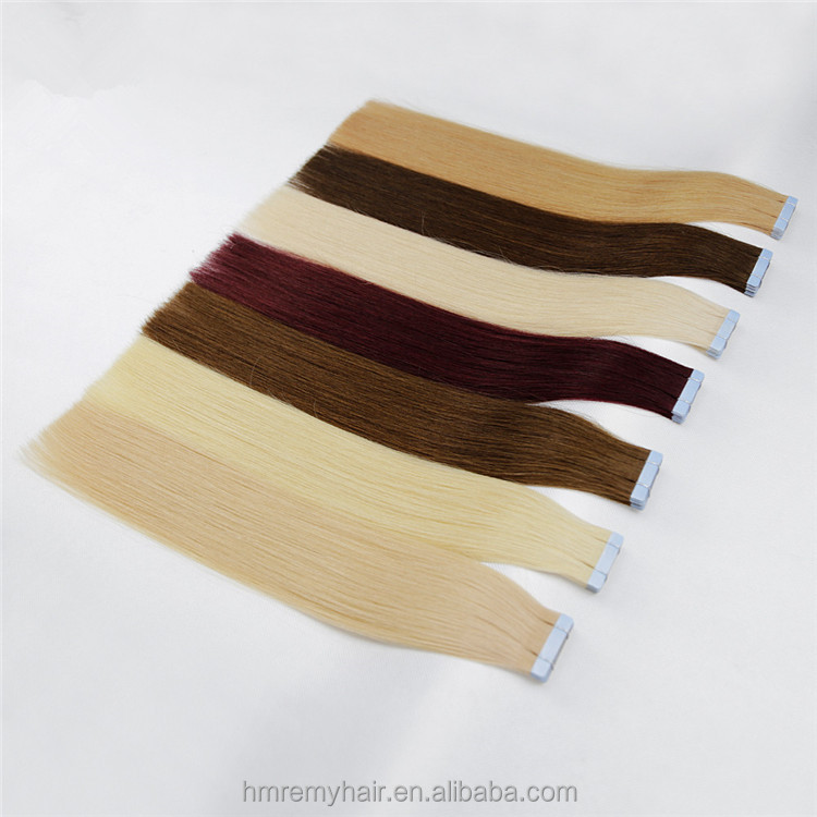 Extensiones de cabello adhesivas