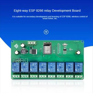 NNR-8 kanal ESP8266 Drahtloses WIFI-Relais modul ESP-12F Entwicklungs platine DC 5V/7-28V E- APP-Fernbedienung - Product Image 5