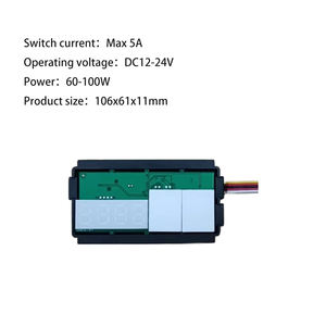 Orologio Digitale a Specchio con Sensore Touch <span class=keywords><strong>2</strong></span> in 1, Componenti Smart Mirror, Doppio Tasto Touch, Orologio Monocromatico Integrato con Interruttore Antiappannamento - Product Image 3