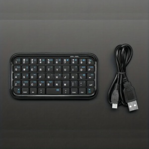 Teclado inalámbrico, Mini teclado silencioso, teclado Bt de mano con batería de litio recargable para tableta, teléfono y computadora - Product Image 6