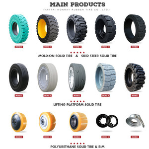 6.50x10 (5&quot; RIM WIDTH) SOLID PNEUMATIC <strong>TIRE</strong> for FORKLIFTS and OTHER APPLICATIONS - Product Image 6