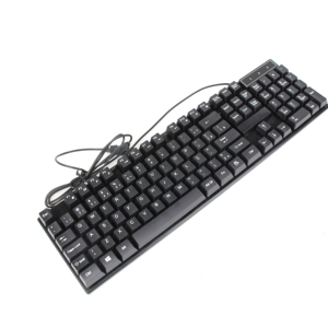 有線RGBバックライト付きゲーミングキーボードゲーマー向け防水人間工学に基づいたキーボード - Product Image 3