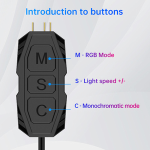 Pupazzo di neve ARGB Controller 5V 3pin a SATA alimentatore Mini RGB Controller Hub 3pin Controller e telecomando
