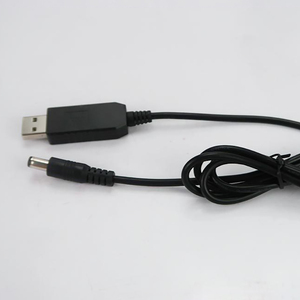 USB güç boost hattı DC 5V DC 5V 9V 12V Step UP modülü USB dönüştürücü adaptör kablosu 2.1x5.5mm erkek konnektör dönüştürücü - Product Image 4