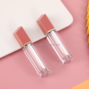 8ml Custom Color Cosmetic <strong>Container</strong> Lip Gloss <strong>Containers</strong> Tube Lip Gloss Tubes With Big Brush Big Wand - Product Image 2