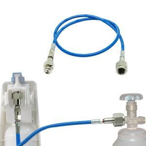 CO2 苏打水流/苏打俱乐部外罐直接适配器和软管套件 W21.8 或 CGA320 - Product Image 2
