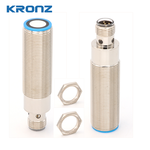 KRONZ U18 Sensor ultrasónico Salida de voltaje de corriente analógica Arriba/Abajo 10-30VDC Salida de interruptor NO/NC Sensor ultrasónico 60-1000mm
