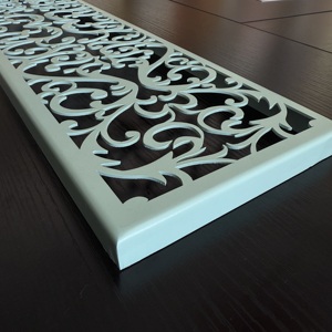 Fogli di rivestimento decorativi in alluminio traforati con motivo di <span class=keywords><strong>Design</strong></span> 3D che costruiscono pannelli decorativi esterni in alluminio hotel