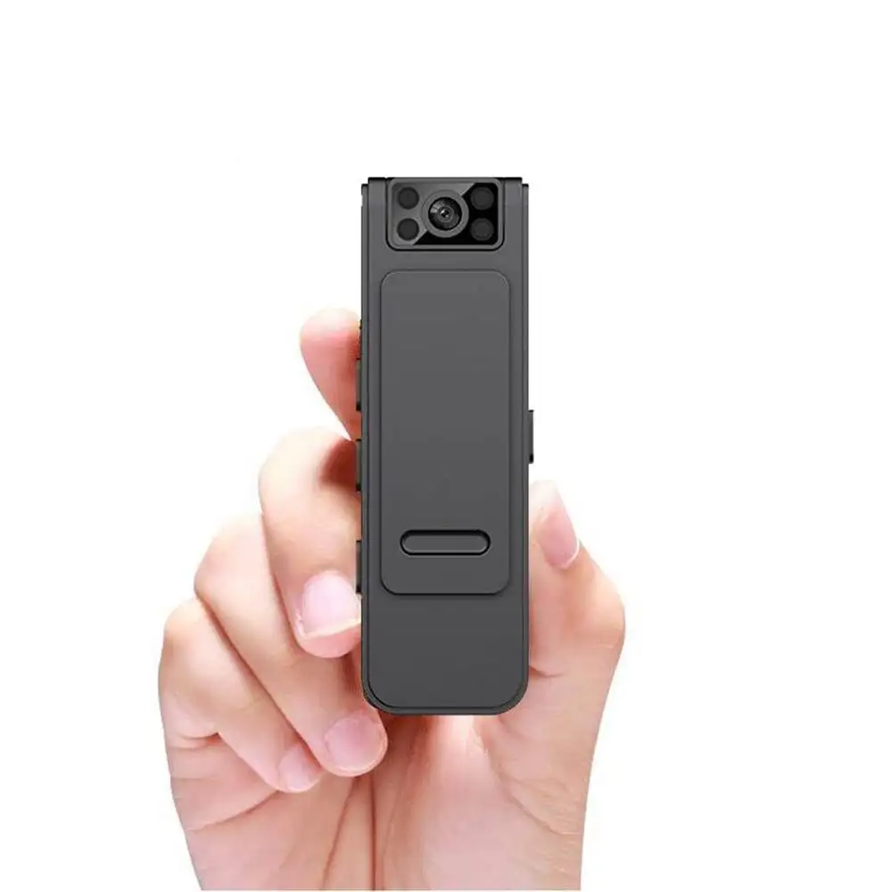 Caméra de surveillance IP sans fil portable magnétique portable Caméra personnelle Hd 1080p portée par le corps avec enregistrement audio et vidéo